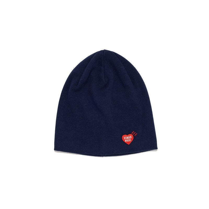HUMAN MADE Heart Badge Beanie Navy