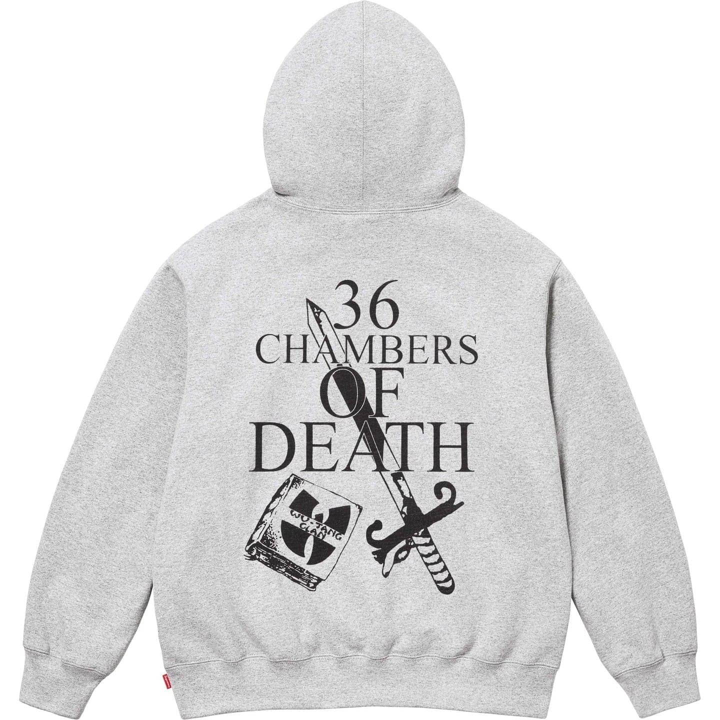 Supreme Wu-Tang Clan Hooded Sweatshirt Heather Grey