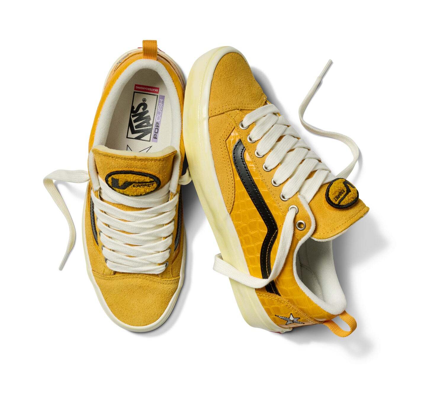 VN000EEGYLW Carpet Company à Vans Skate Old Skool 36 Mustard (1977 Pairs)(Men's)