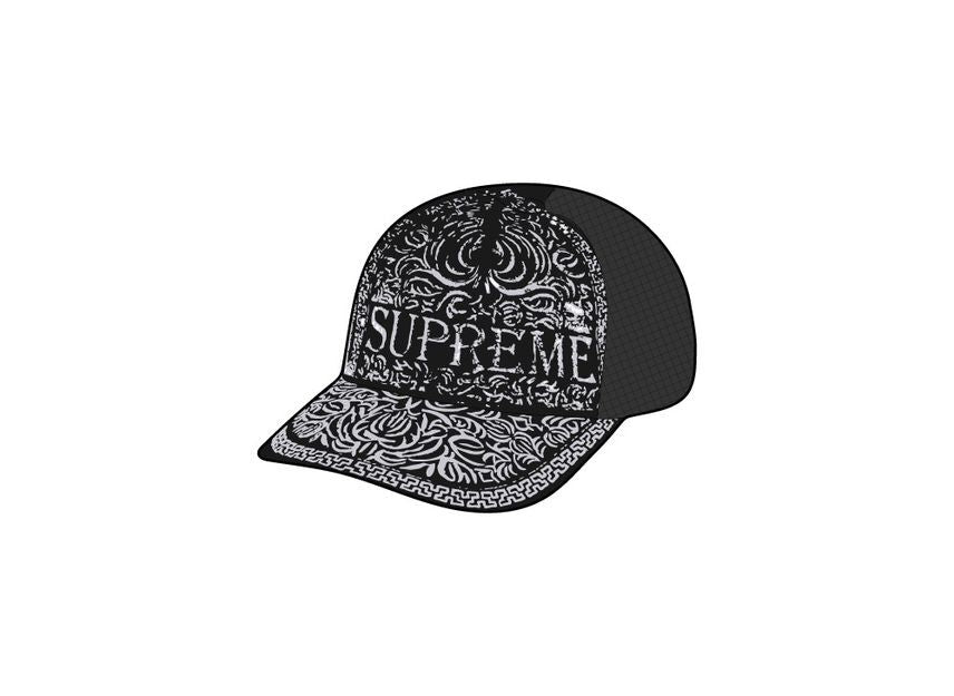 Supreme Vaquero Mesh Back 5-Panel Black