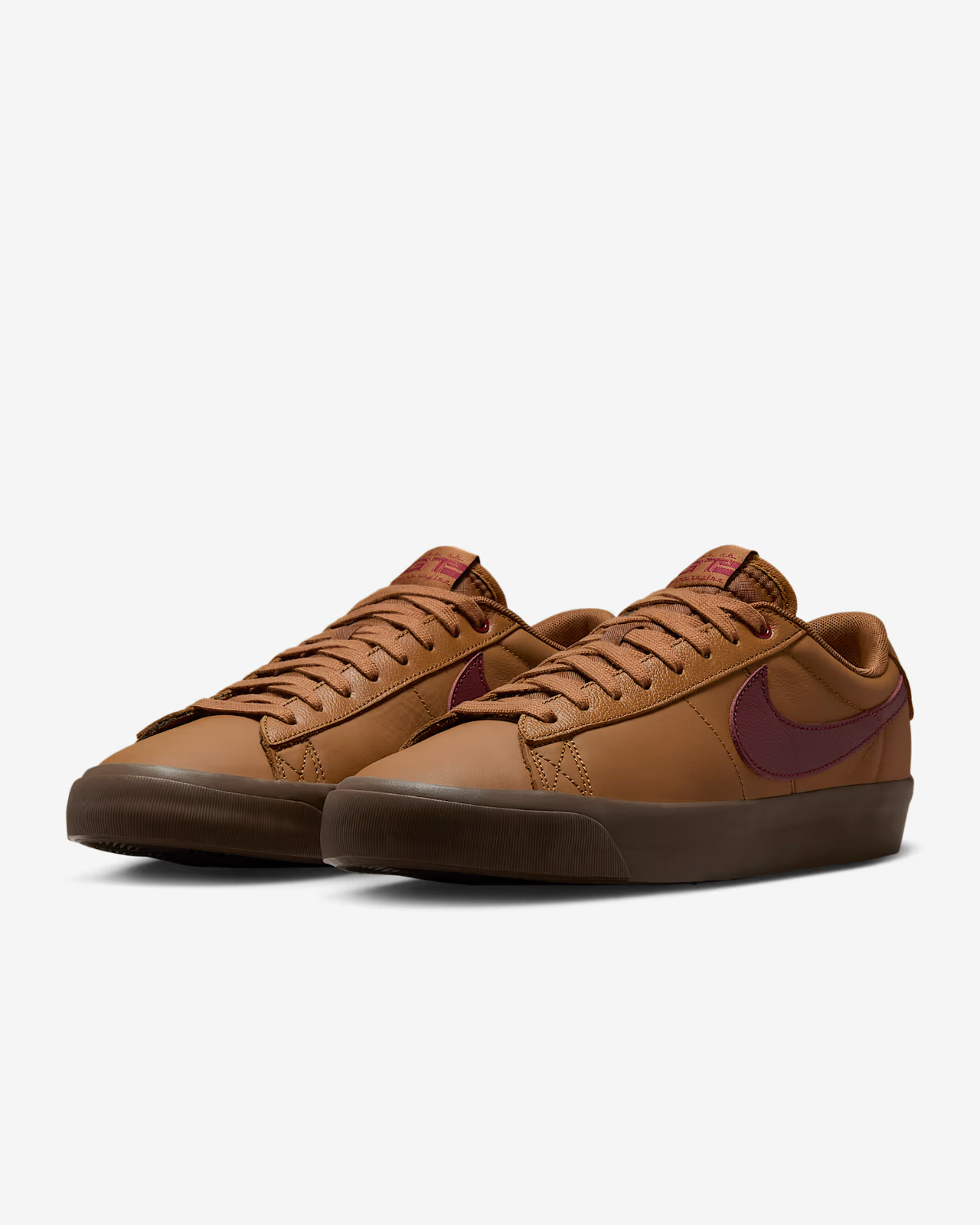DV1226-200 Nike SB Blazer Low Pro GT Light British Tan Gum Yellow (Men's)