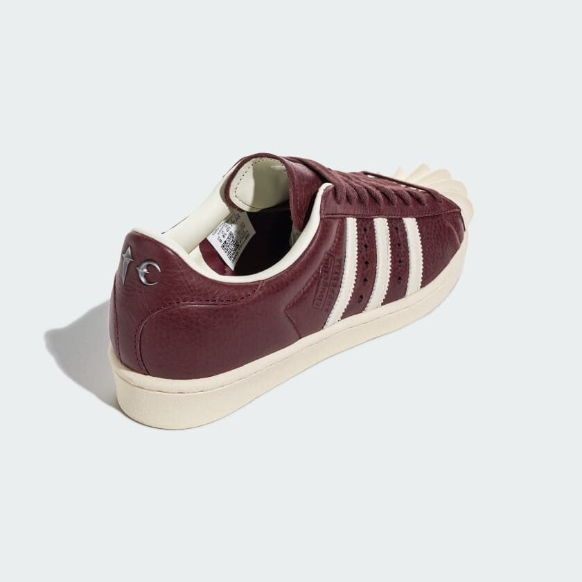 JS1908 THUG CLUB Ã adidas Originals Superstar Vintage College Burgundy (Men's)