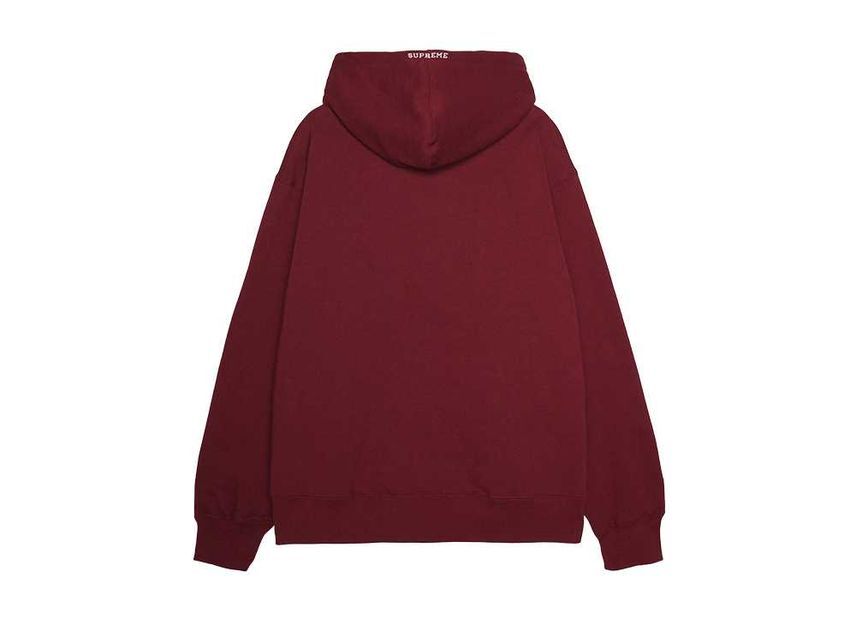 Supreme Kate Moss Hooded Sweatshirt Cardinal
