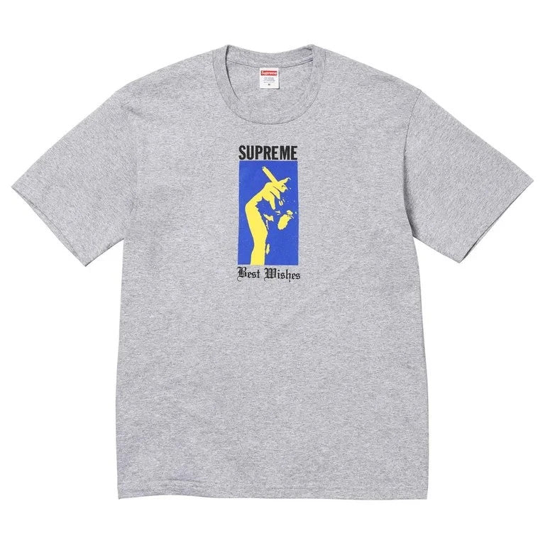 Supreme Wish Tee Heather Grey
