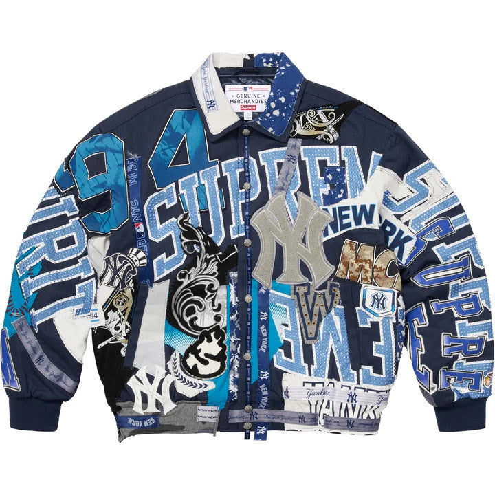Supreme Jeff Hamilton New York Yankees Varsity Jacket Multi