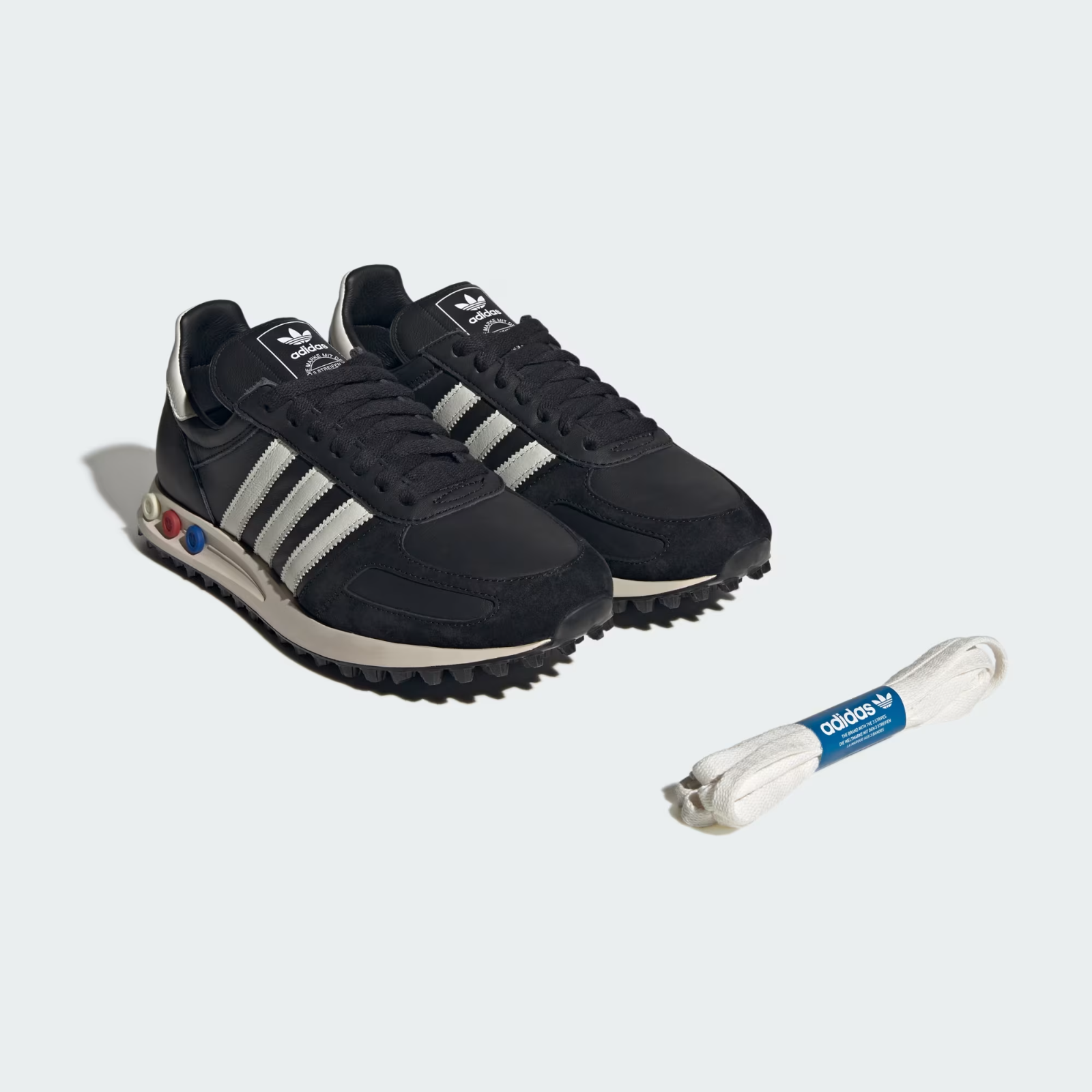 IH6753 adidas LA Trainer OG Made in USA Core Black Cloud White Carbon (Men's)