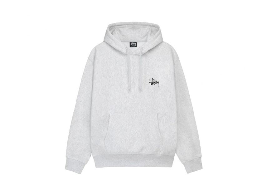 Stussy Basic Stussy Hoodie 2024 Ash Hether 1925000