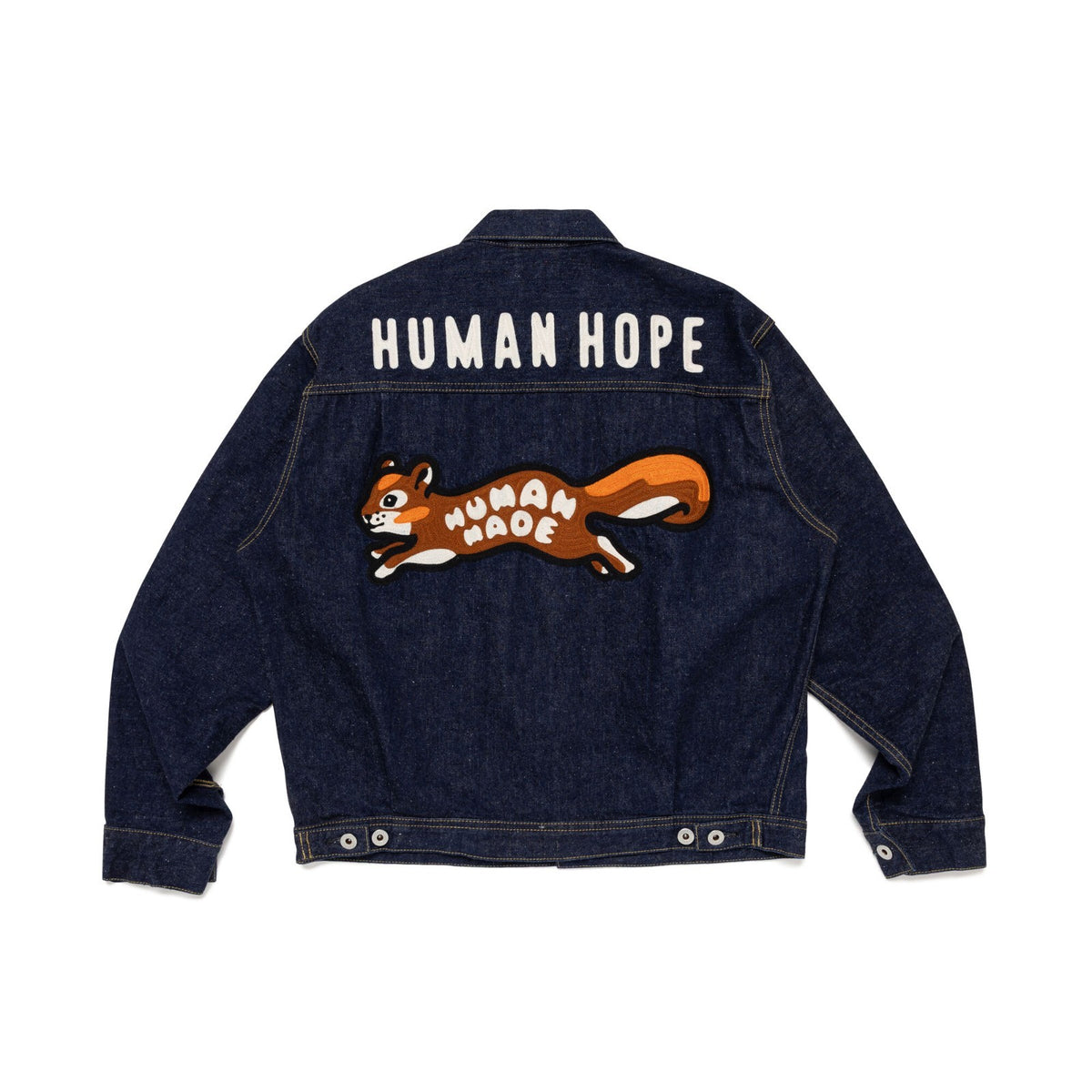 HUMAN MADE x j-hope of BTS HUMAN HOPE Denim Work Jacket Indigo