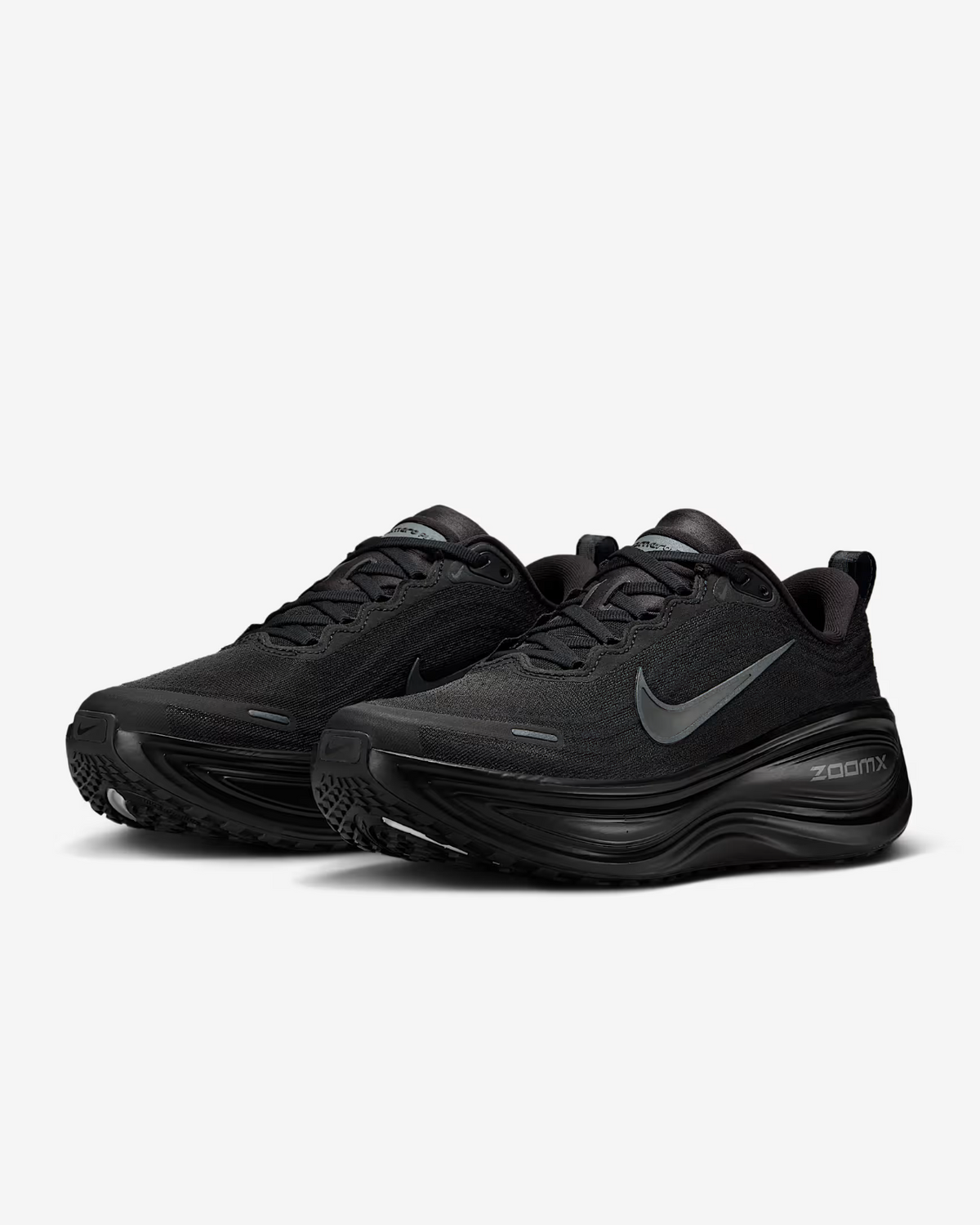 HV8154-001 Nike Vomero Plus Black Metallic Dark Grey (Women's)