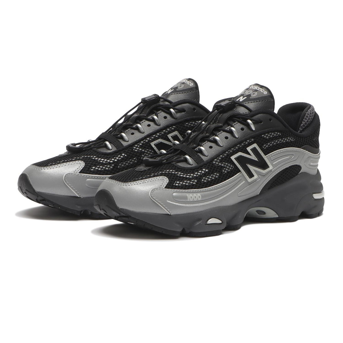 U1000432 New Balance 1000 Silver Metallic Black (Men's)