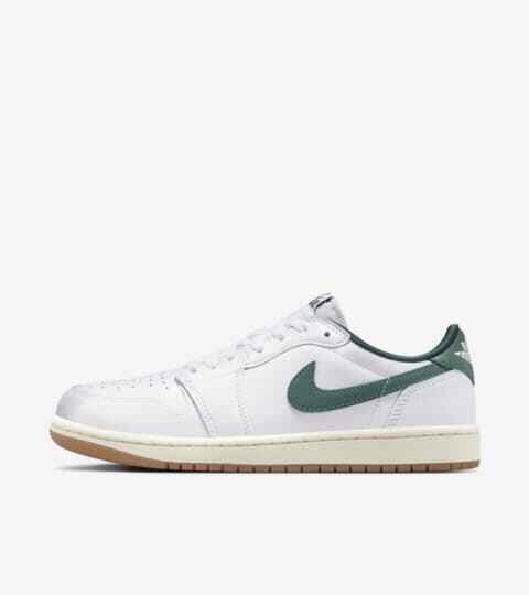 CZ0775-133 Nike Women's Air Jordan 1 Low OG Oxidized Green (Women's)