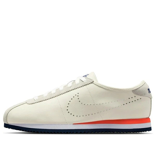 HQ1841-101 Nike Cortez Leather Sail White Light Crimson Midnight Navy (Women's)