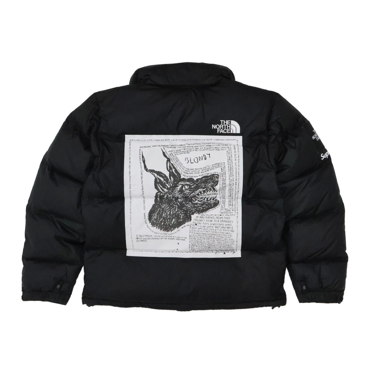 Supreme The North Face Nuptse Jacket Black