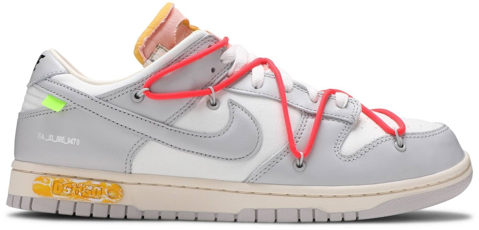 DM1602-110 Off-White à Nike Dunk Low 1 of 50 "Lot.6" (Men's)