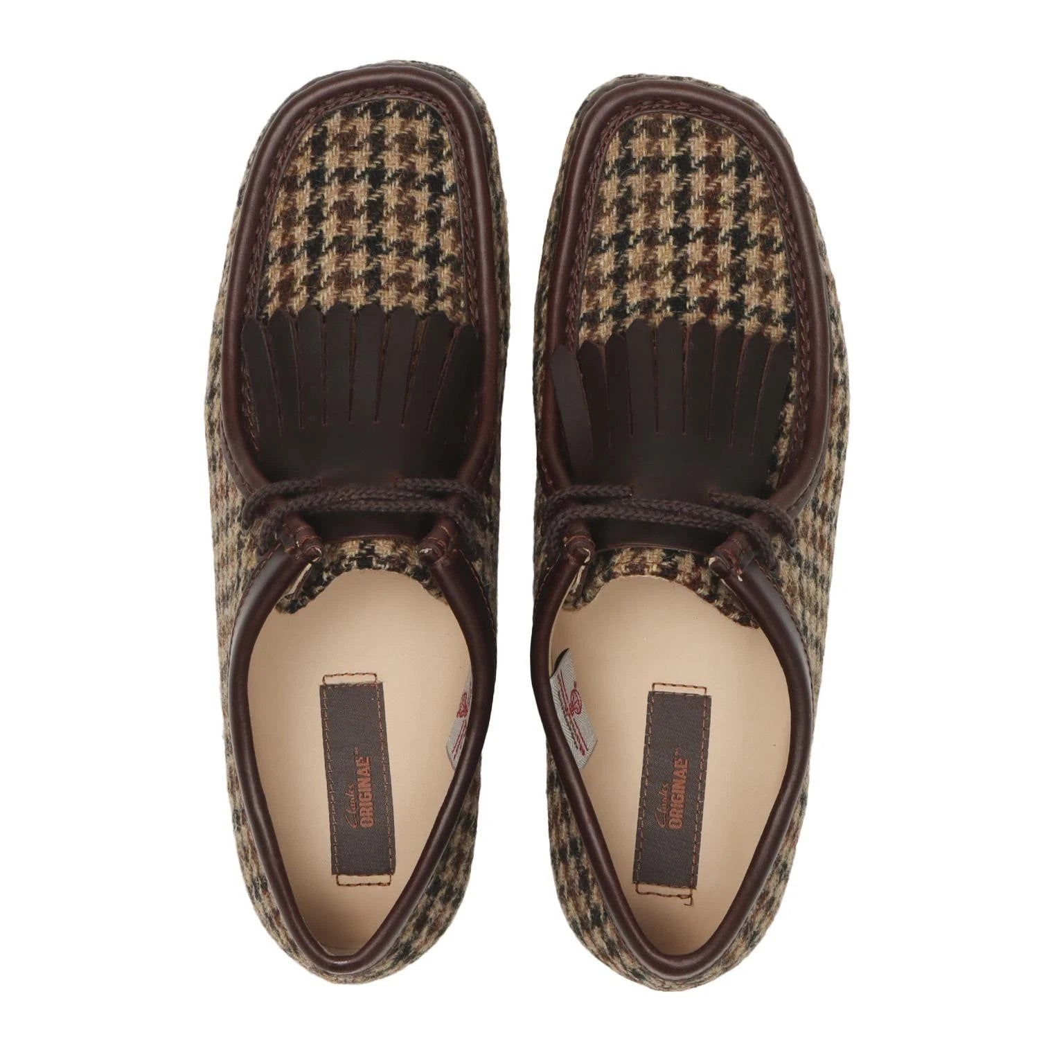 26182791 Harris Tweed à Clarks Wallabee Brown Tweed Combi ( Men's )