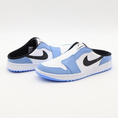FJ1214-400 Nike Air Jordan 1 Mule Golf University Blue White Black (Men's)