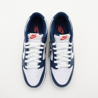 DD1391-400 Nike Dunk Low Valerian Blue White Navy USA University Red (Men's)