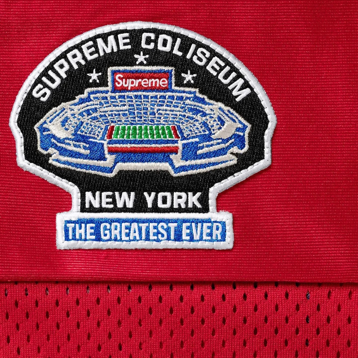 Supreme Find God Football Jersey Red