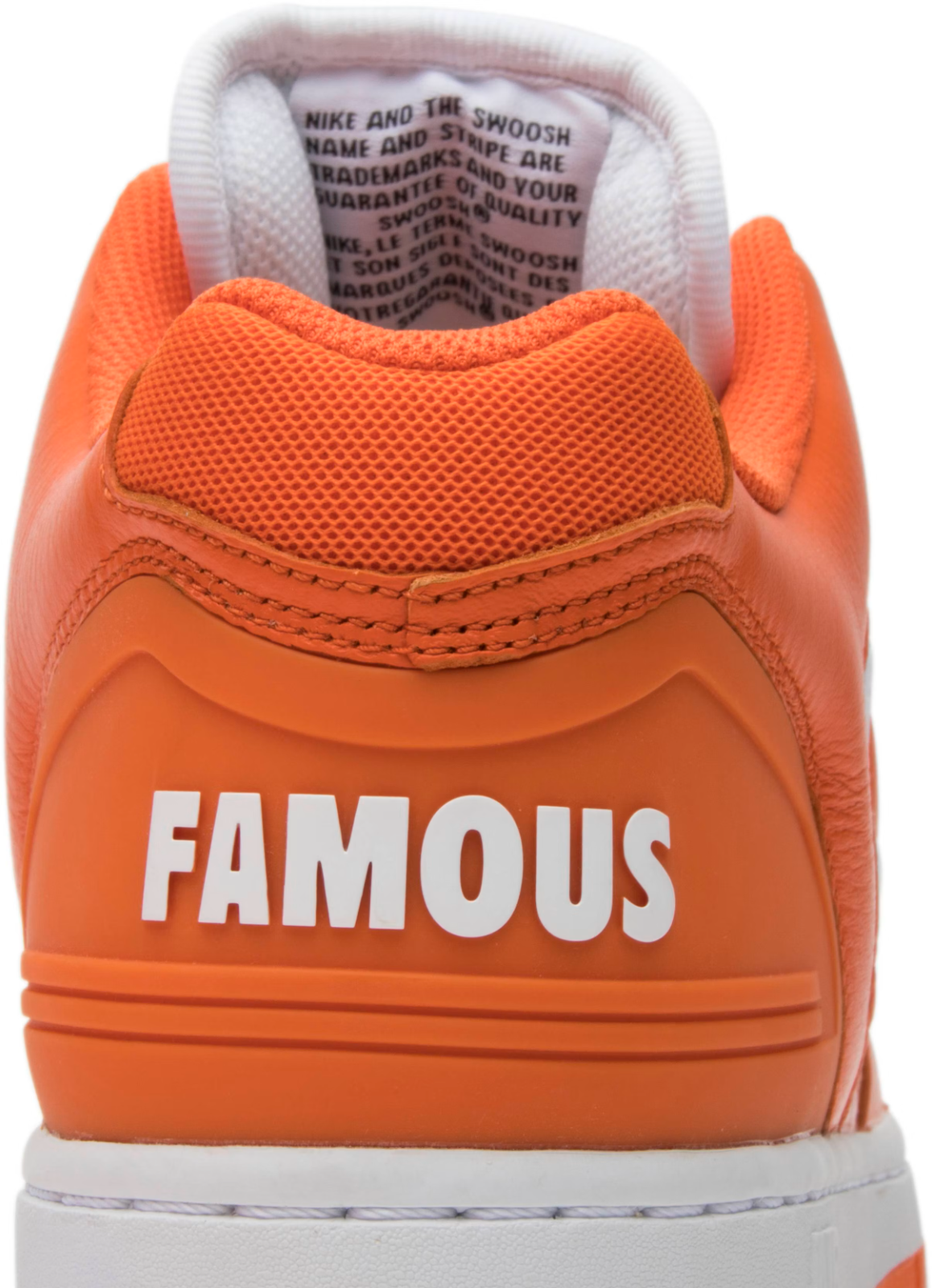 AA0871-818 Supreme Ã Nike SB Air Force 2 "Orange Blaze" (Men's)