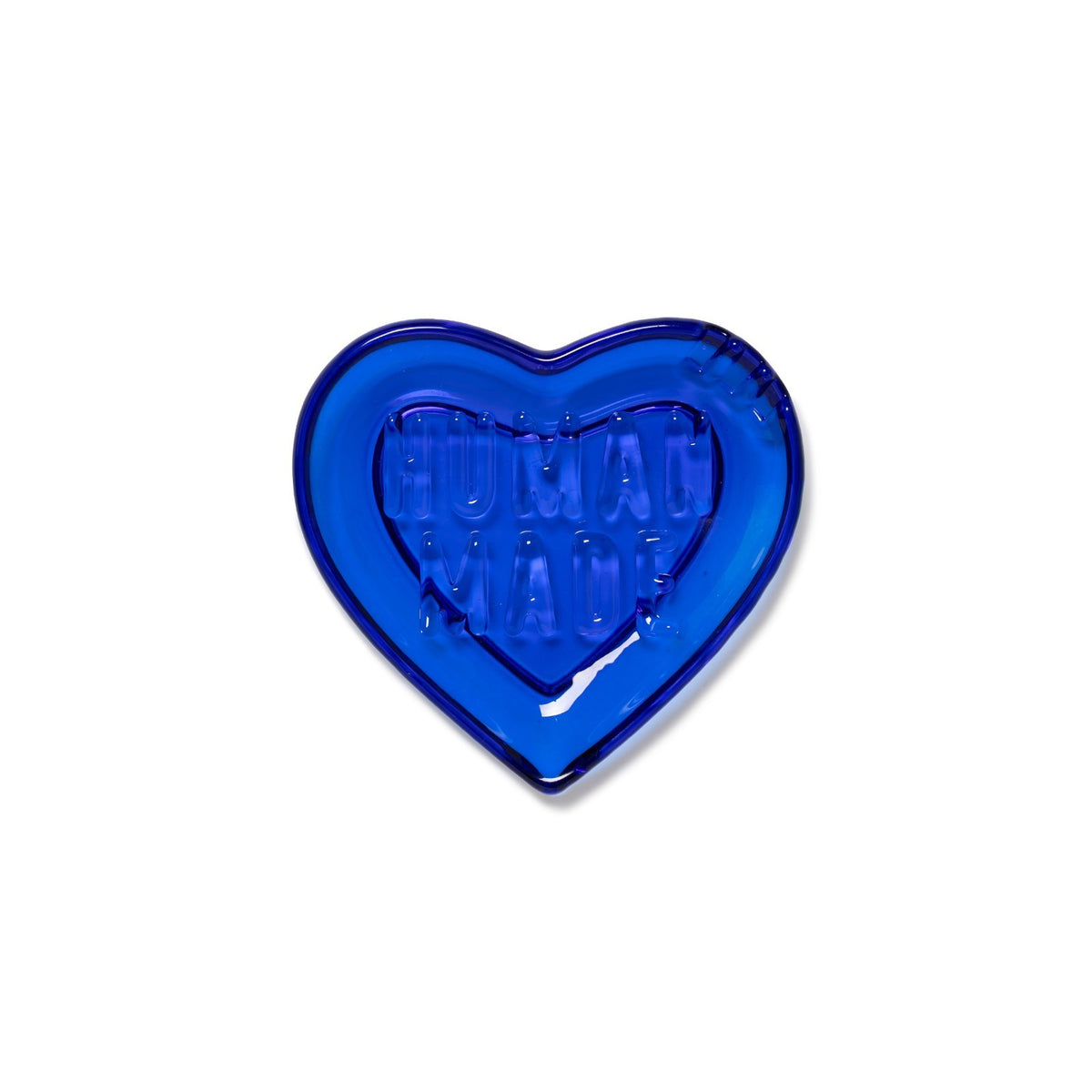 HUMAN MADE Heart Glass Tray Navy