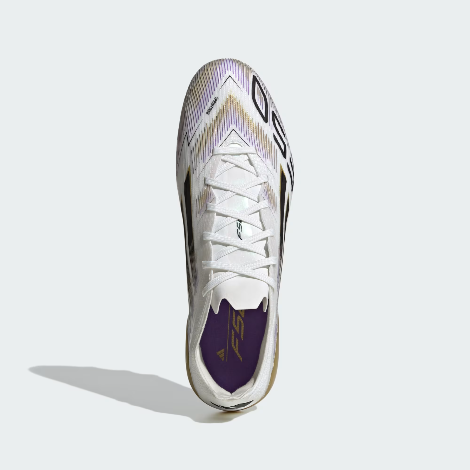 IH9780 adidas F50 Pro HG Cloud White Core Black Gold Metallic (Men's)