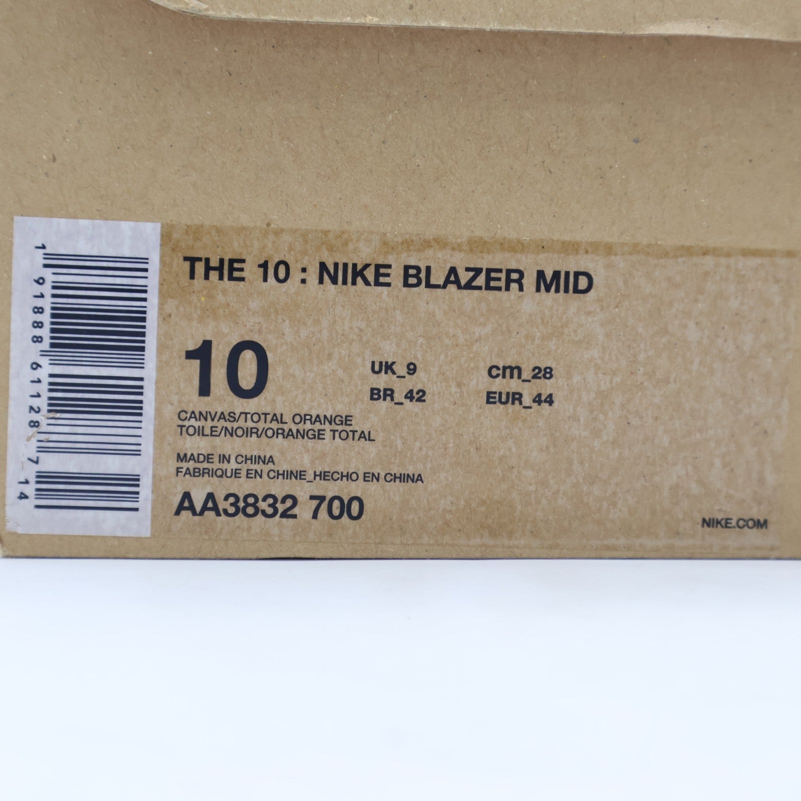 AA3832-700 Off-White Nike Blazer Mid All Hallows Eve (Men's)
