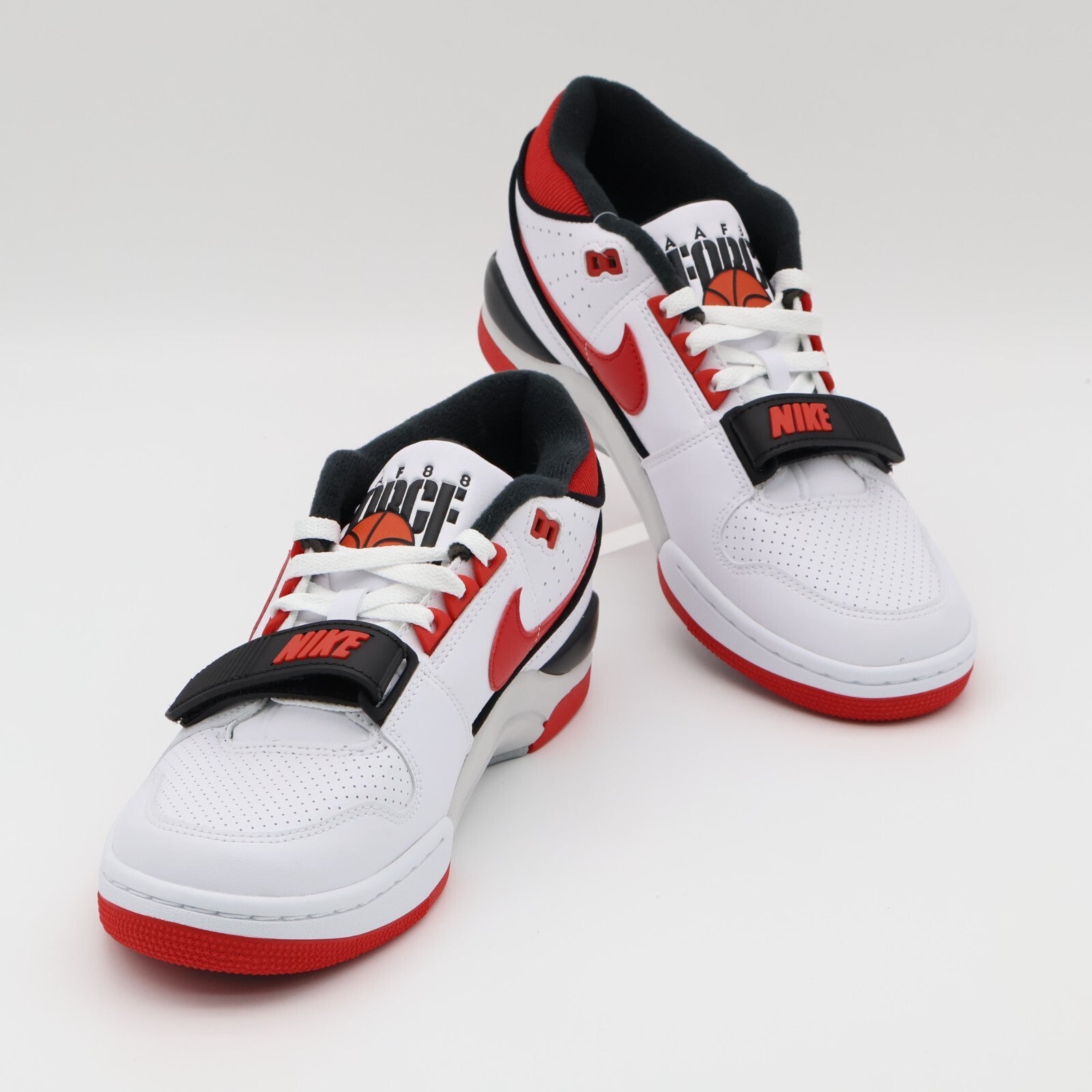 DZ6763-101 Billie Eilish Ã Nike Air Alpha Force 88 Fire Red and White
