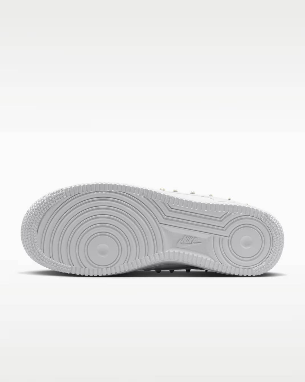 IU7557-100 Nike Women's Air Force 1 Low Pearl Swoosh (Women's)