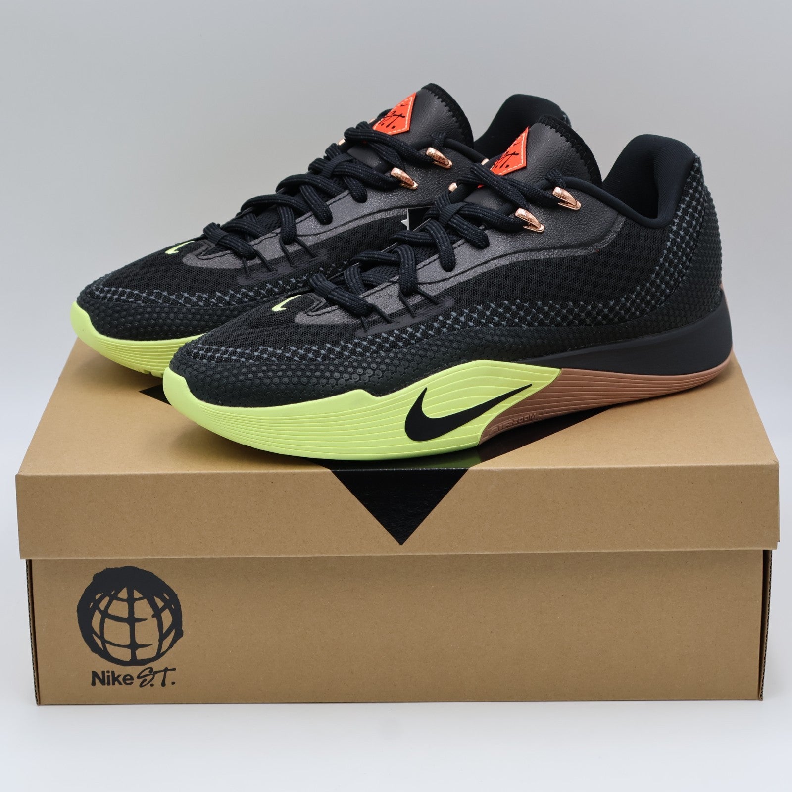 HF0232-004 Nike ST Flare Black Light Lemon Twist Desert Dust (Men's)