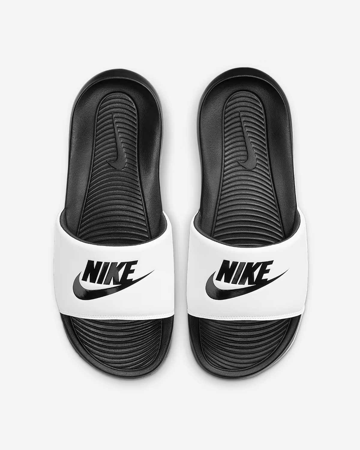 CN9675-005 Nike Victori One Slide Black White (Men's)
