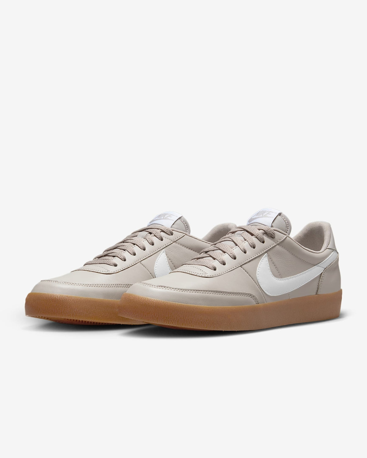 HM9431-001 Nike Killshot 2 Leather College Grey Gum Medium Brown White (Men's)