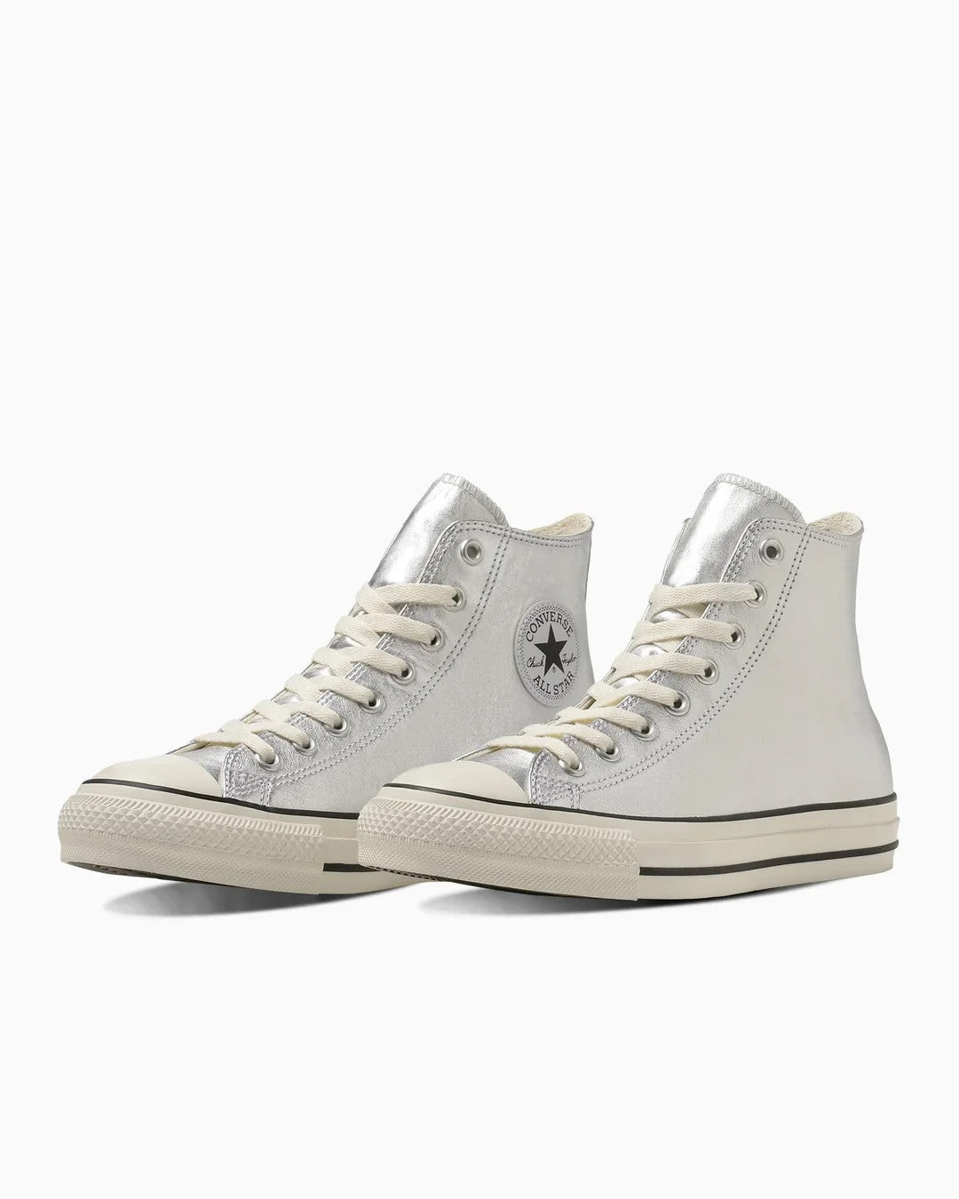 31311880 Converse Leather All Star Hi Silver (Men's)
