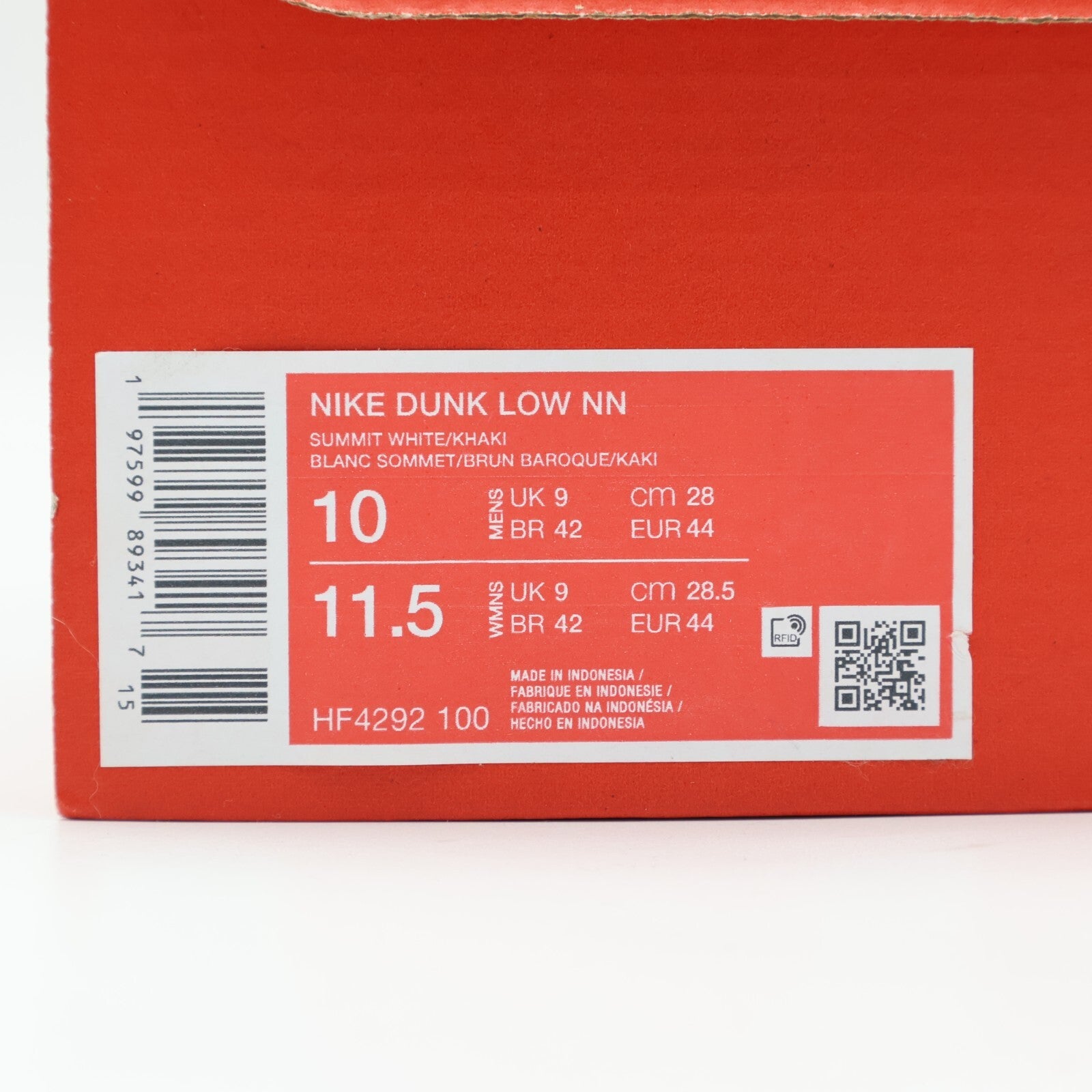 HF4292-100 Nike Dunk Low Next Nature Mocha (Men's)