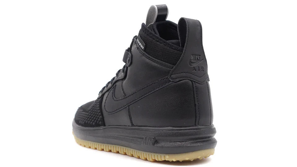 805899-003 Nike Lunar Force 1 Duckboot Black Metallic Silver Anthracite (Men's)