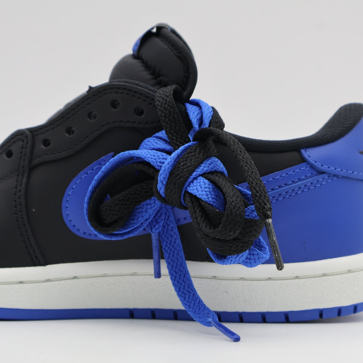IB1981-004 Nike Air Jordan 1 Low '85 Black and Royal Blue (Men's)