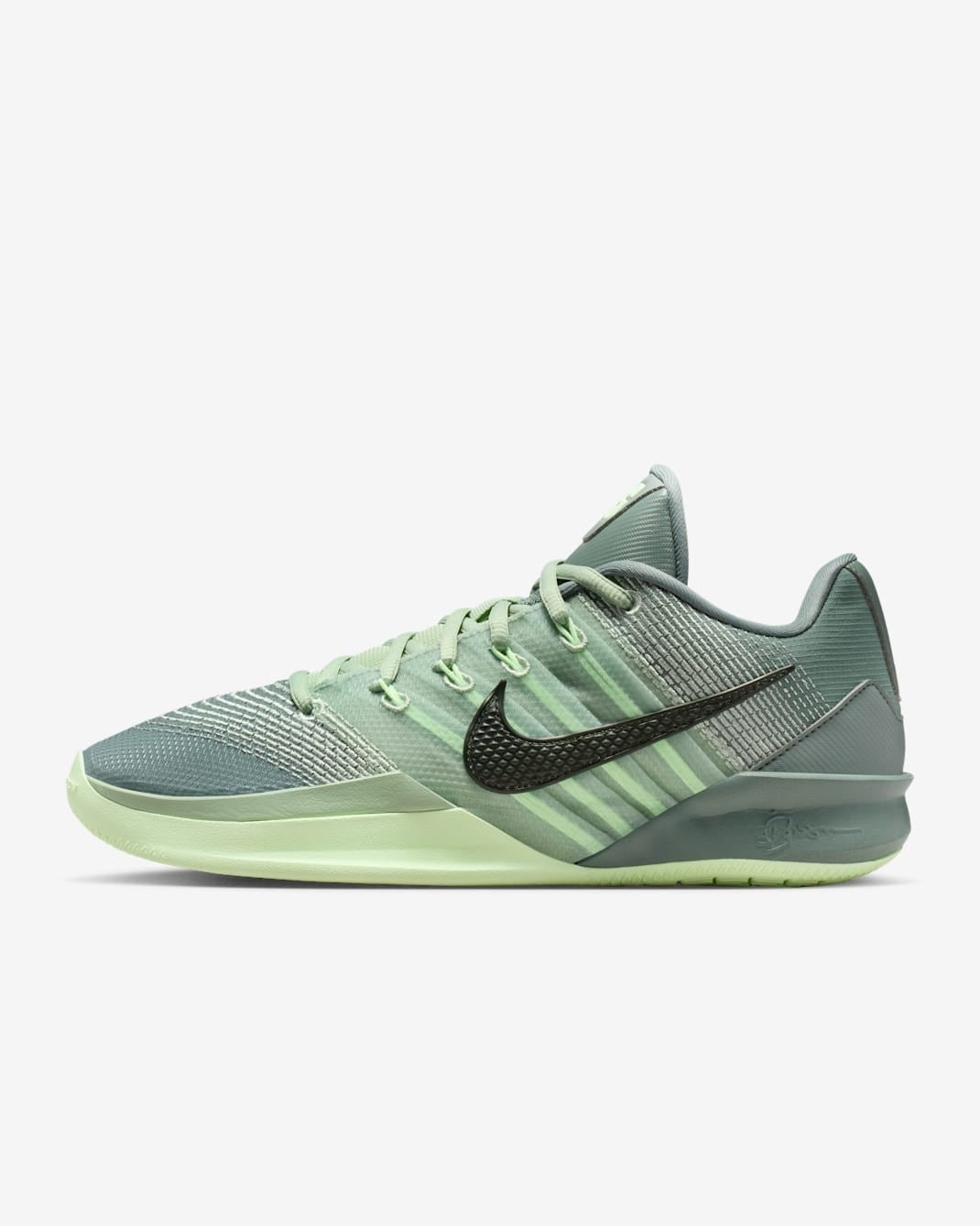 HF2881-301 Nike Sabrina 3 Clay Green Seafoam Volt Tint (HF2882-301) (Women's)