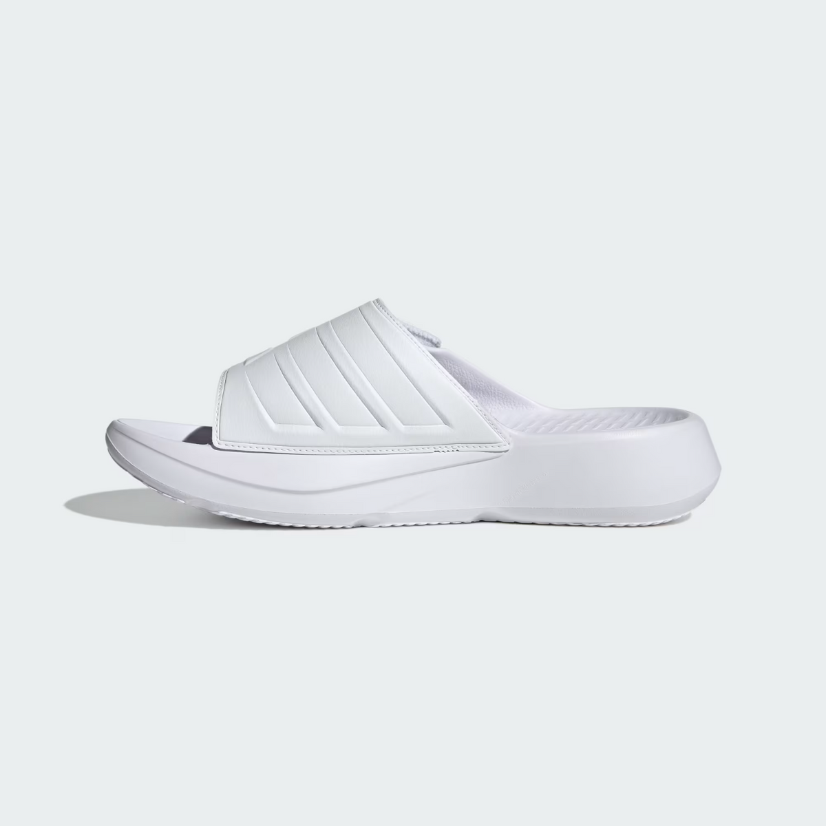 JS3584 adidas Lightblaze Slide Cloud White Core Black (Men's)