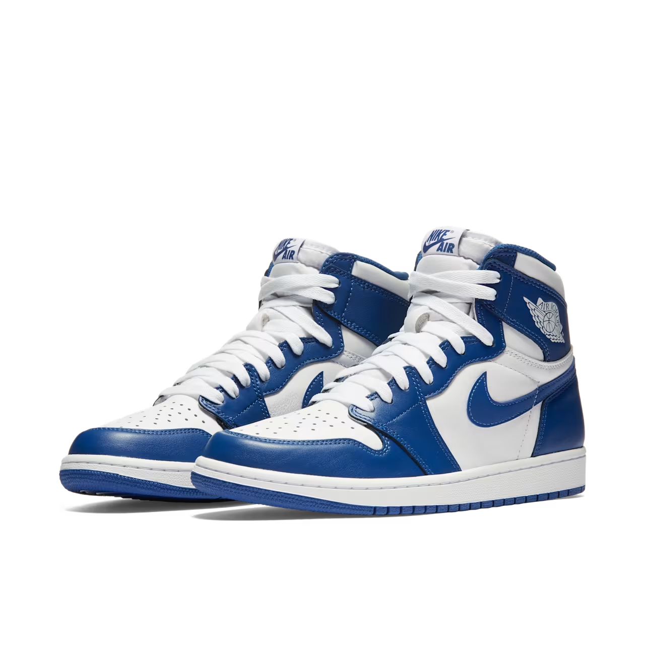 555088-127 555088-127 Nike Air Jordan 1 Retro High Storm Blue (Men's)