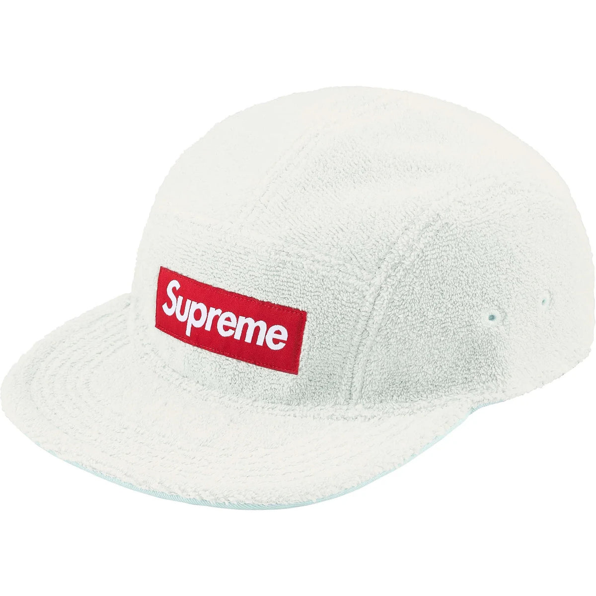 Supreme Reversible Terry Camp Cap Light Blue