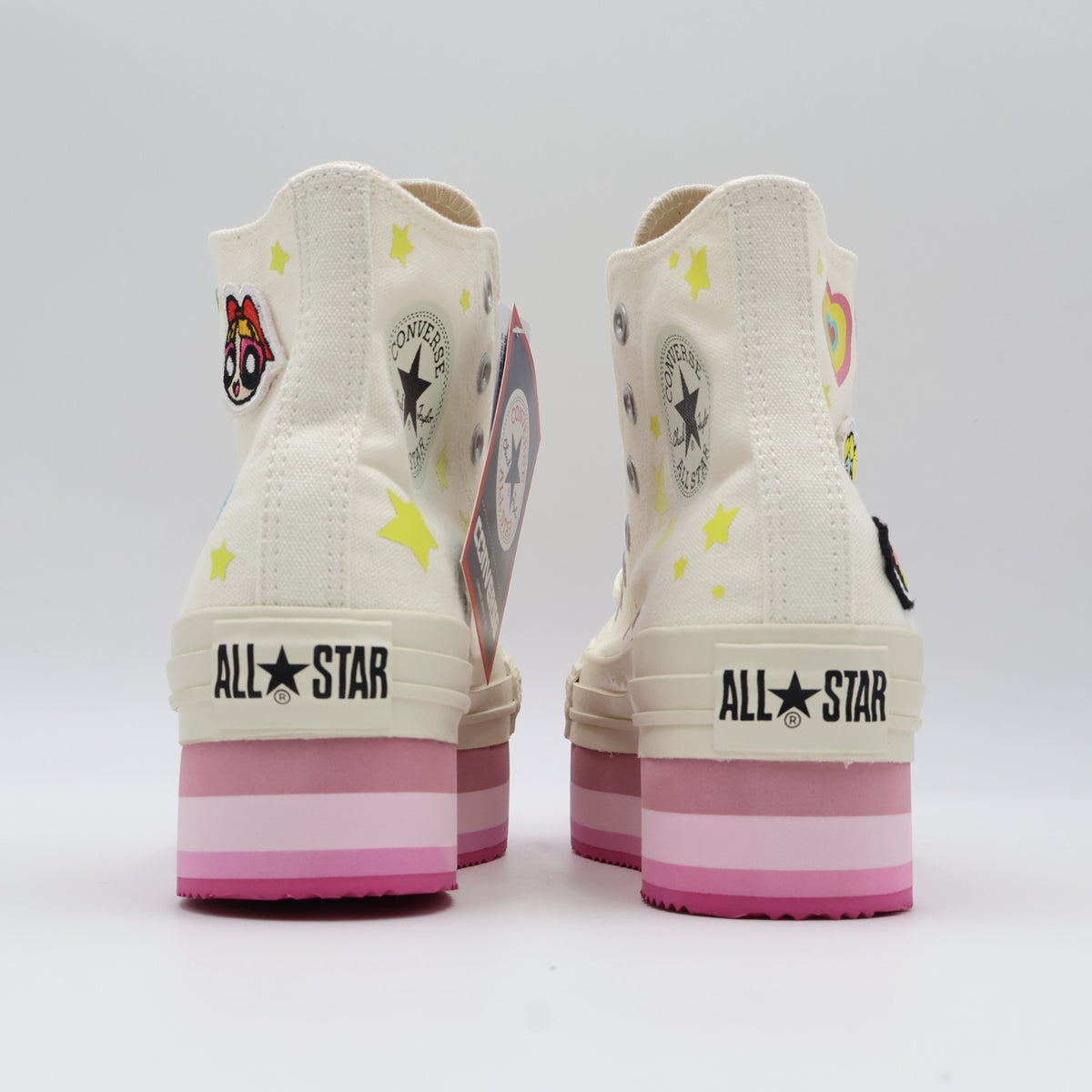 31312820 The Powerpuff Girls Converse All Star Chunkyline Hi White (Women's)