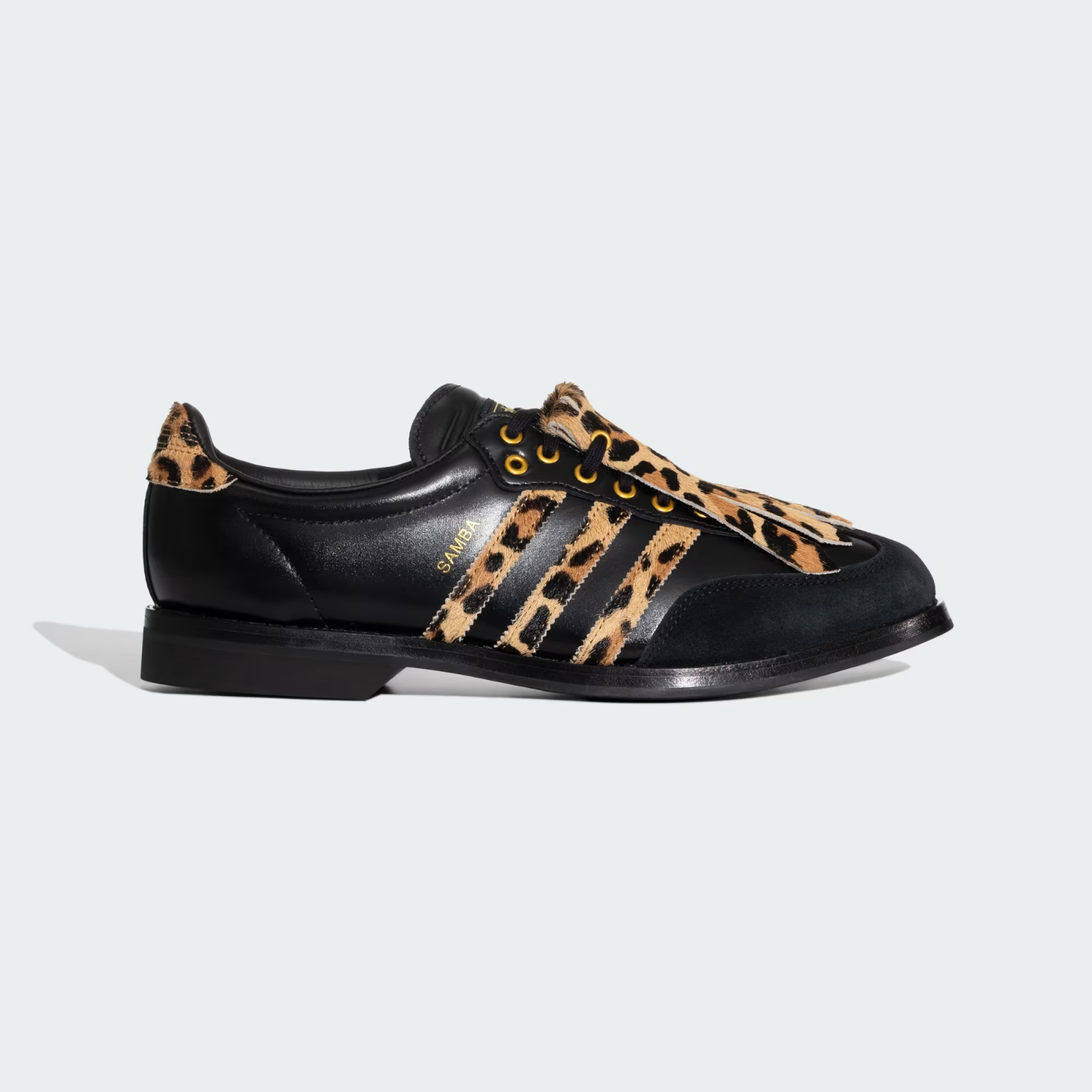 KK2824 adidas Samba Bowling Core Black Supplier Colour Gold Metallic (Men's)