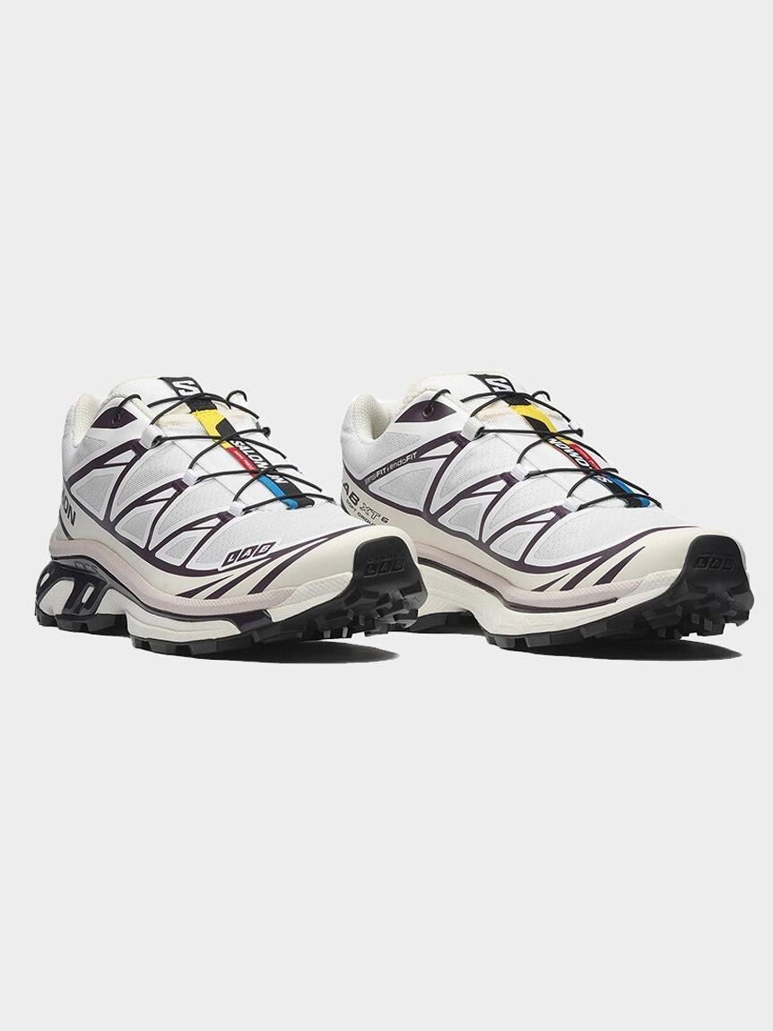 L47864600 Salomon XT-6 White Vanilla Ice Plum Perfect (Men's)