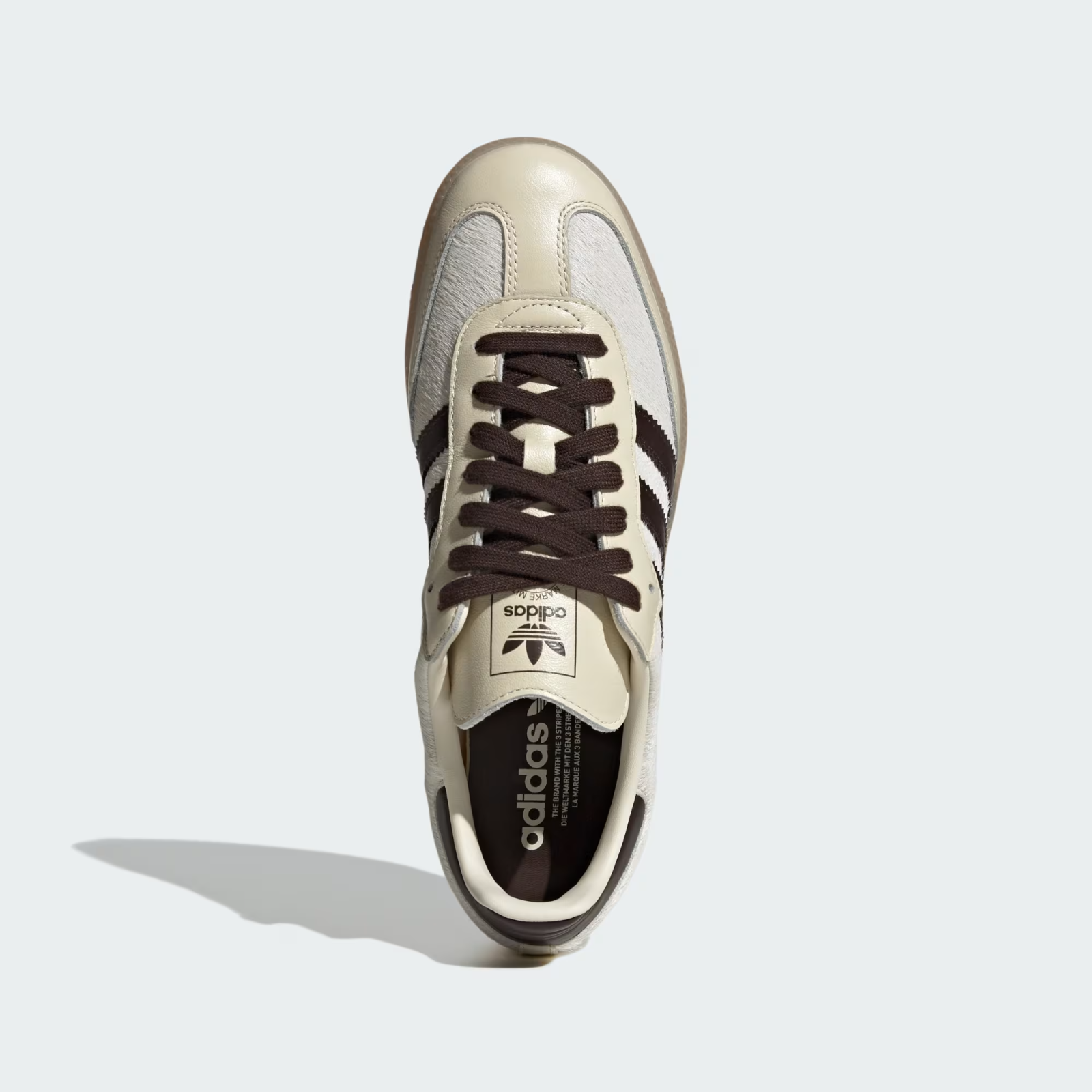 KJ8901 adidas Originals Samba OG Crew White Mystic Brown Gum (Men's)