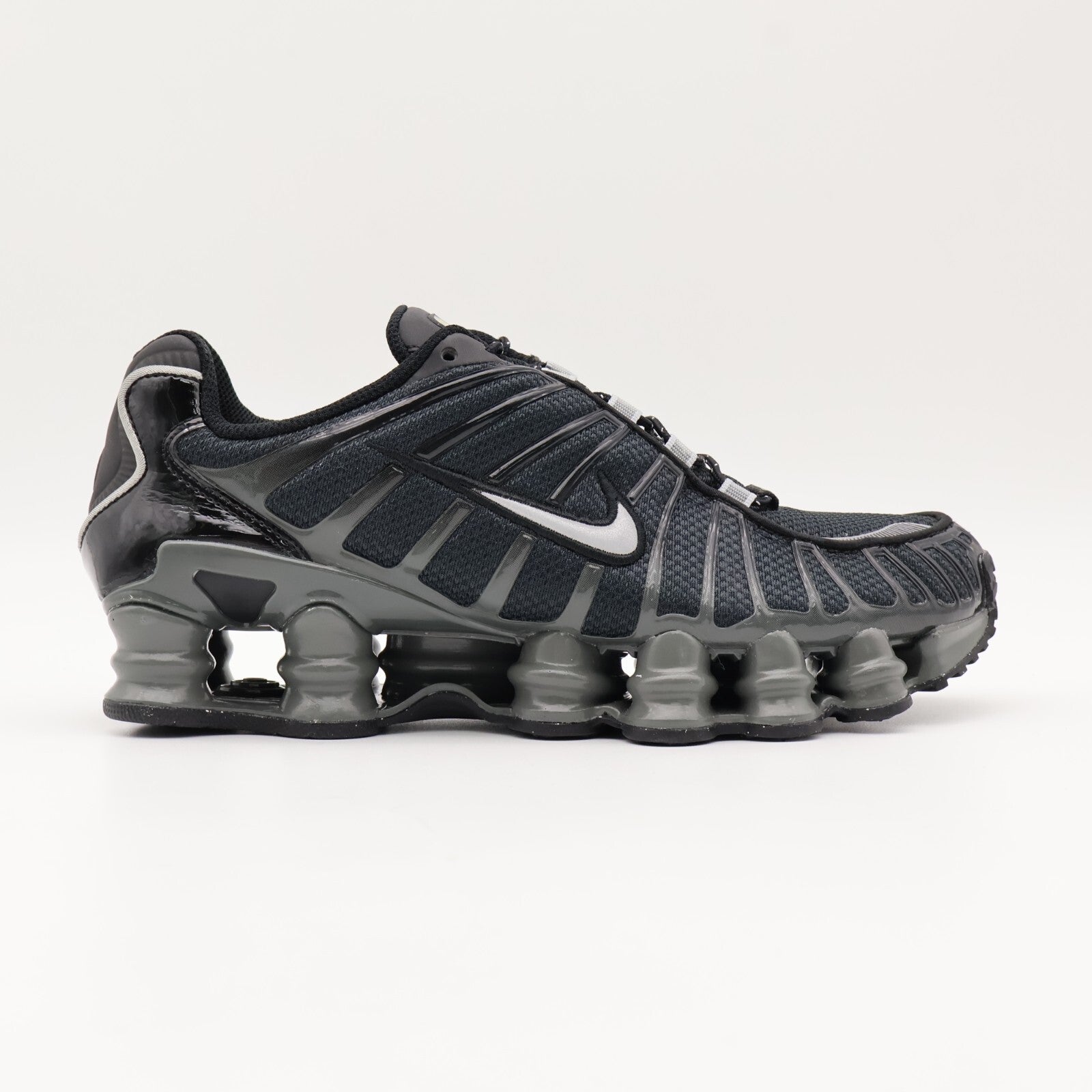 FV0939-001 Nike Shox TL Black Metallic Silver Iron Grey Silver (Women's)