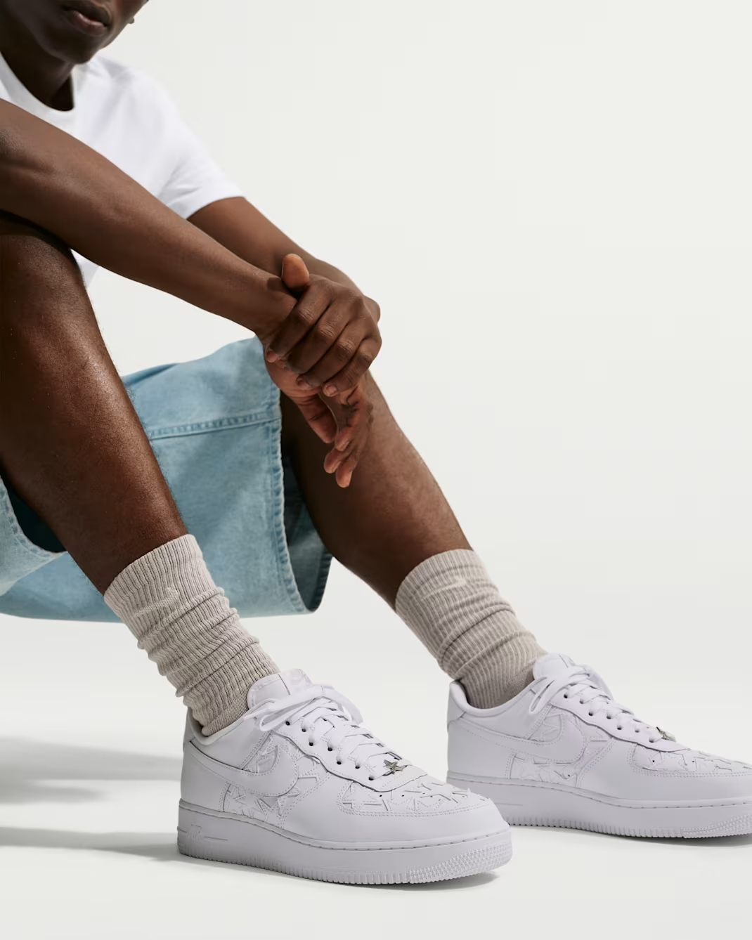 IM5750-101 Nike Air Force 1 Low Retro "Sail/Stars" (Men's)