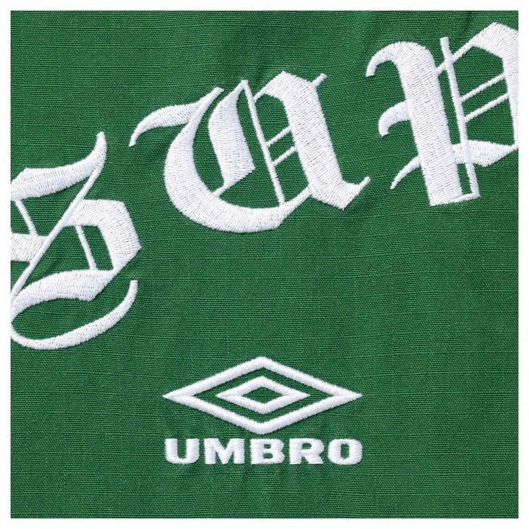 Supreme x Umbro Cotton Ripstop Track Jacket Green