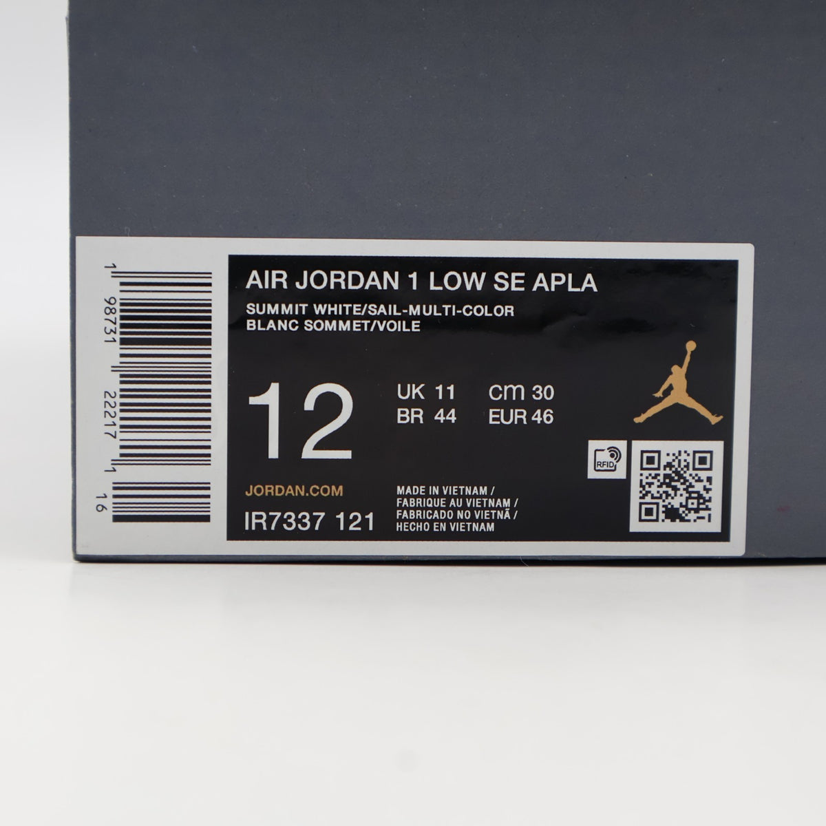 IR7337-121 Nike Air Jordan 1 Low SE "Summit White" (Men's)