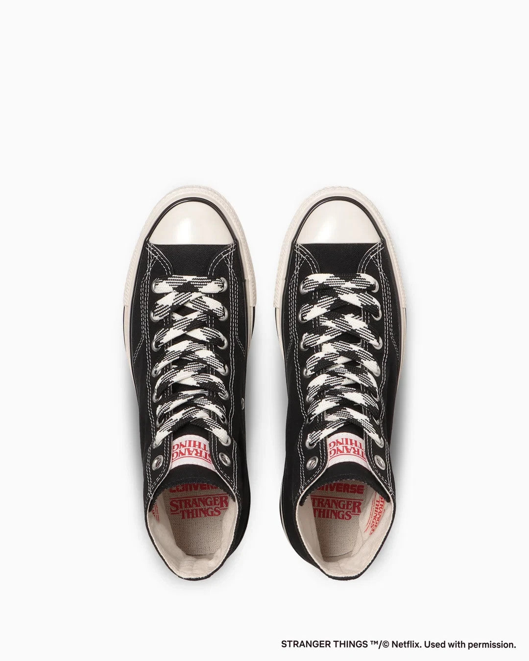 31316471 Stranger Things 5 Converse All Star Aged 87 CL Hi Black (Men's)