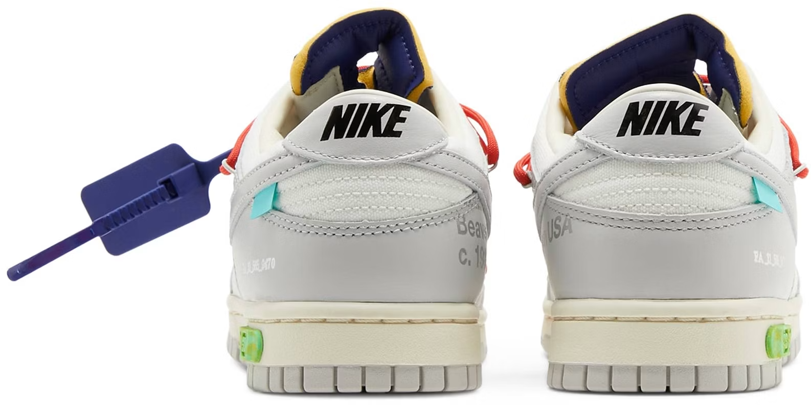 DM1602-126 Off-White Ã Nike Dunk Low 1 of 50 "Lot.23" (Men's)