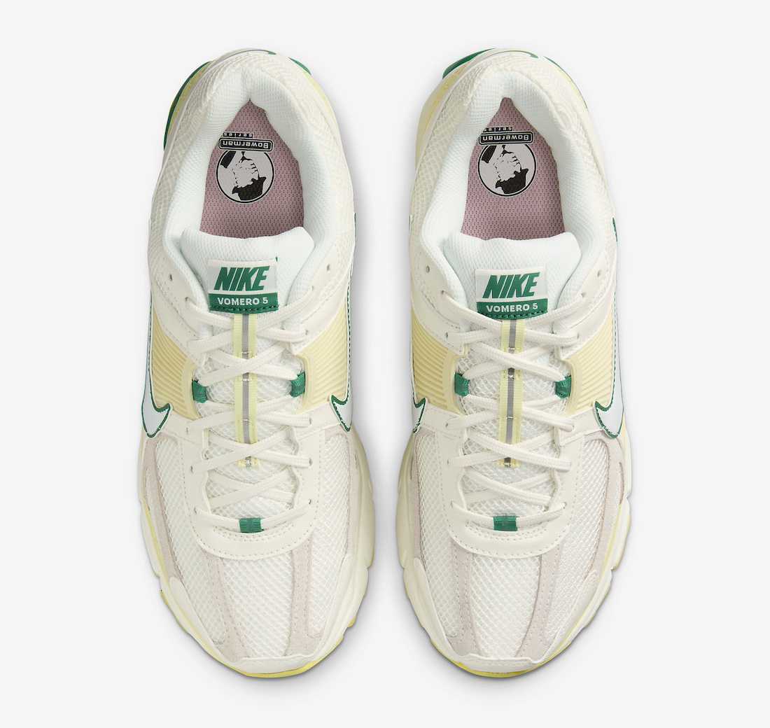 FN8361-100 Nike Zoom Vomero 5 Sail and Soft Yellow (Men's)